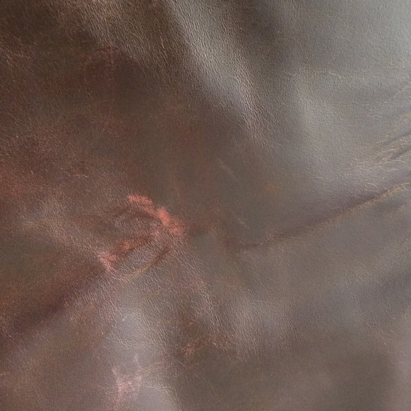 Genuine Leather Burgundy High Quality Tote Asymmetrical Large Bag by AAKASHA - Picture 9 of 14